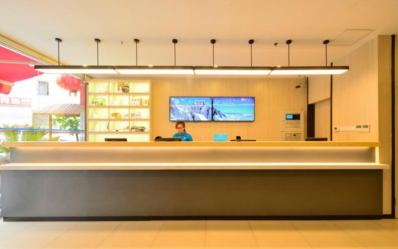 Hanting Express Shanghai Jiazhan Road Xangai Exterior foto