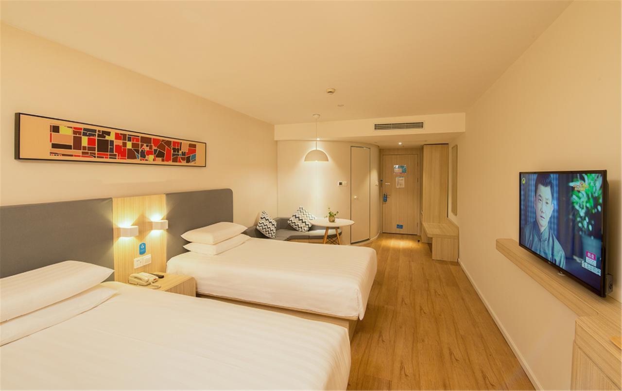 Hanting Express Shanghai Jiazhan Road Xangai Exterior foto